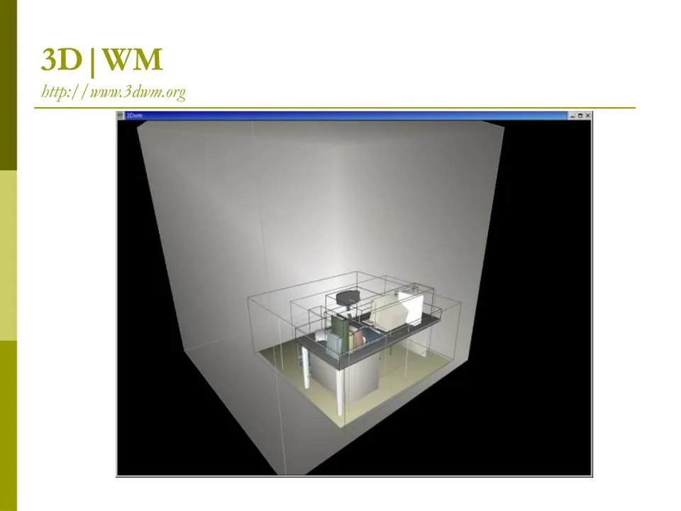 3DWM workspace concept screenshot