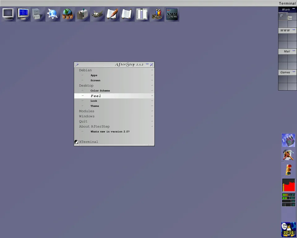 AfterStep 2.1.2 desktop