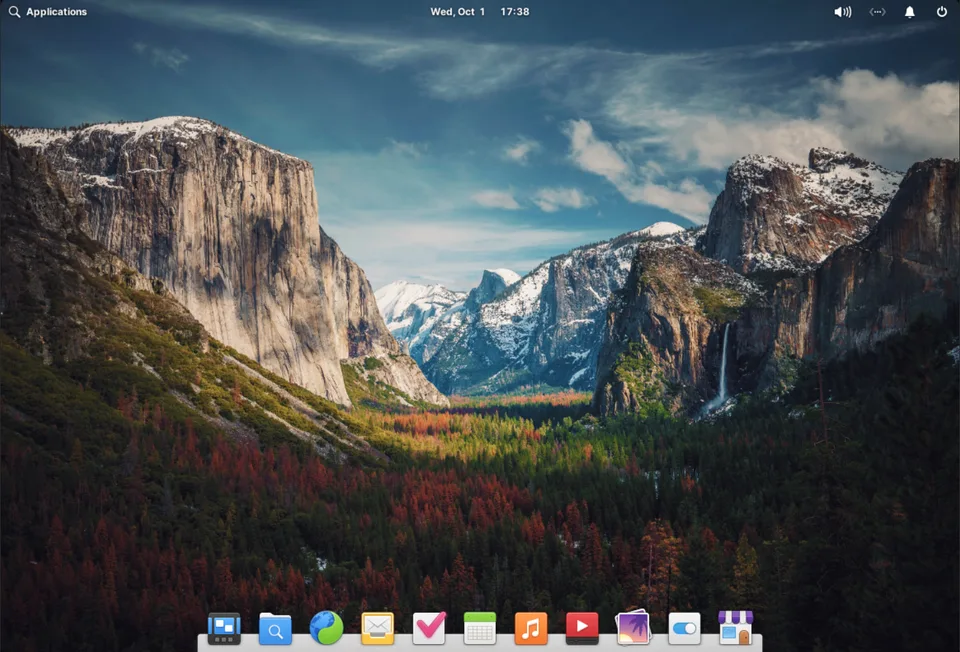 elementary OS 7 desktop running Gala