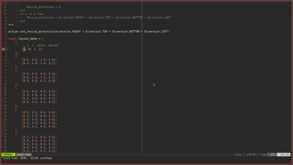 JapokWM layout editor
