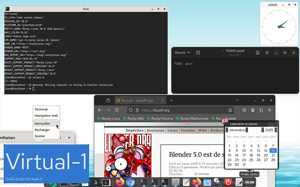 Tarnyko's minimal labwc desktop