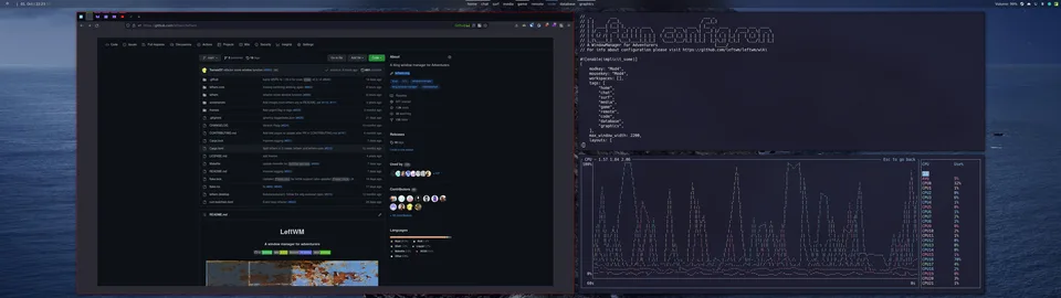 LeftWM community desktop