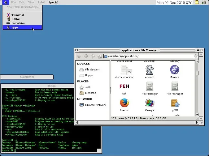 MLVWM on Slackware