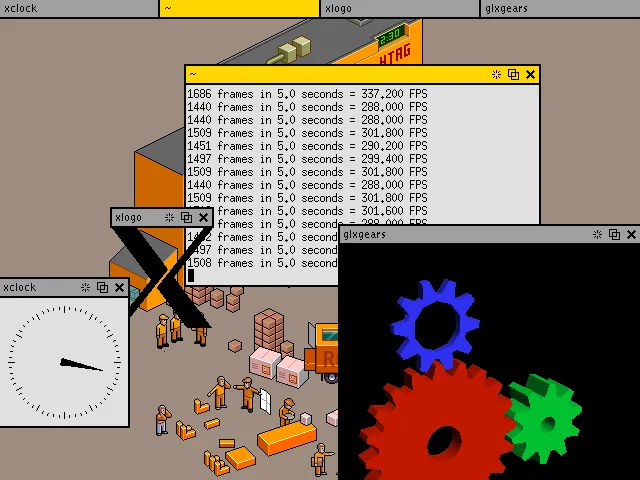 WindowLab X11 desktop