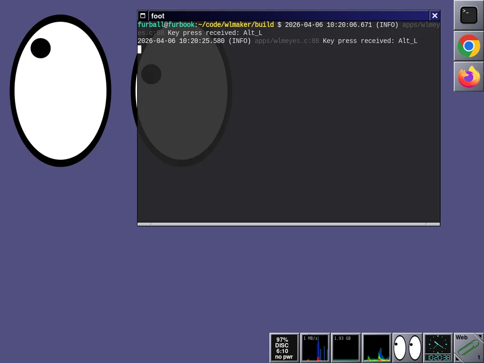 Wayland Maker default desktop